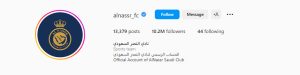 دنبال کننده های باشگاه النصر در باشگاه 10 میلیونی ها2