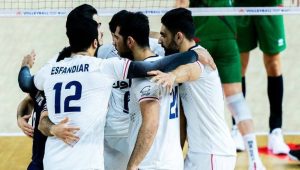 شکست والیبال ایران در مقابل بلغارستان تیم قعر جدولی1