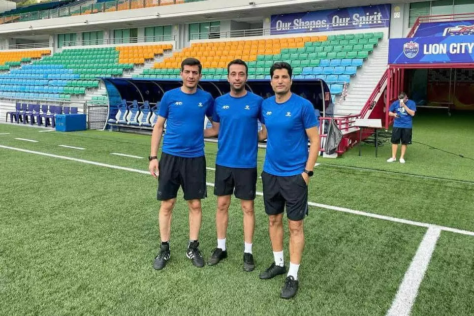 تیم داوری ایرانی در لیگ عربستان1