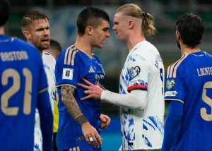 «درگیری داغ هالند با مانچینی؛ انفجار ستاره نروژ در سن‌سیرو»2